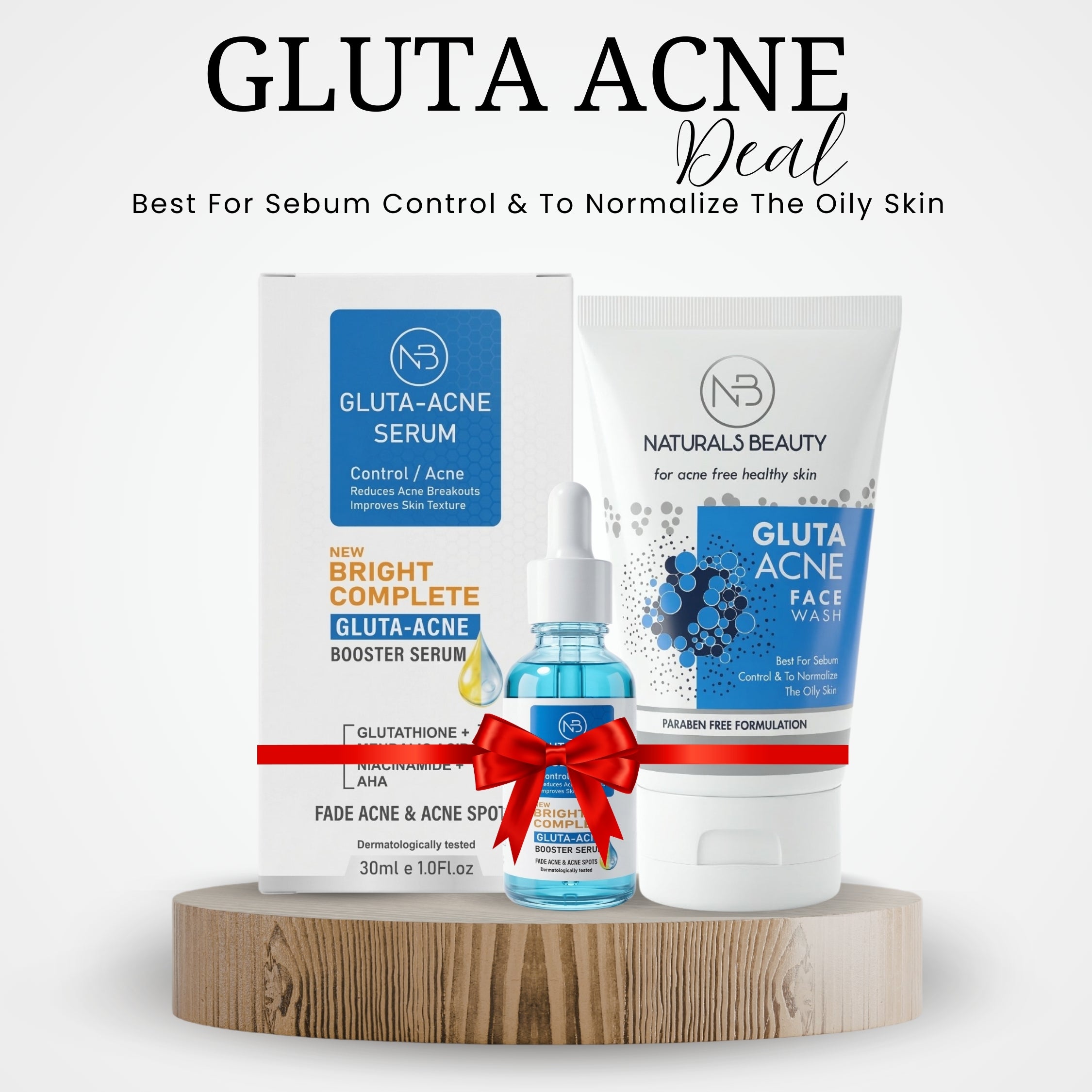 Gluta Acne Kit – Natural Beauty Gluta White