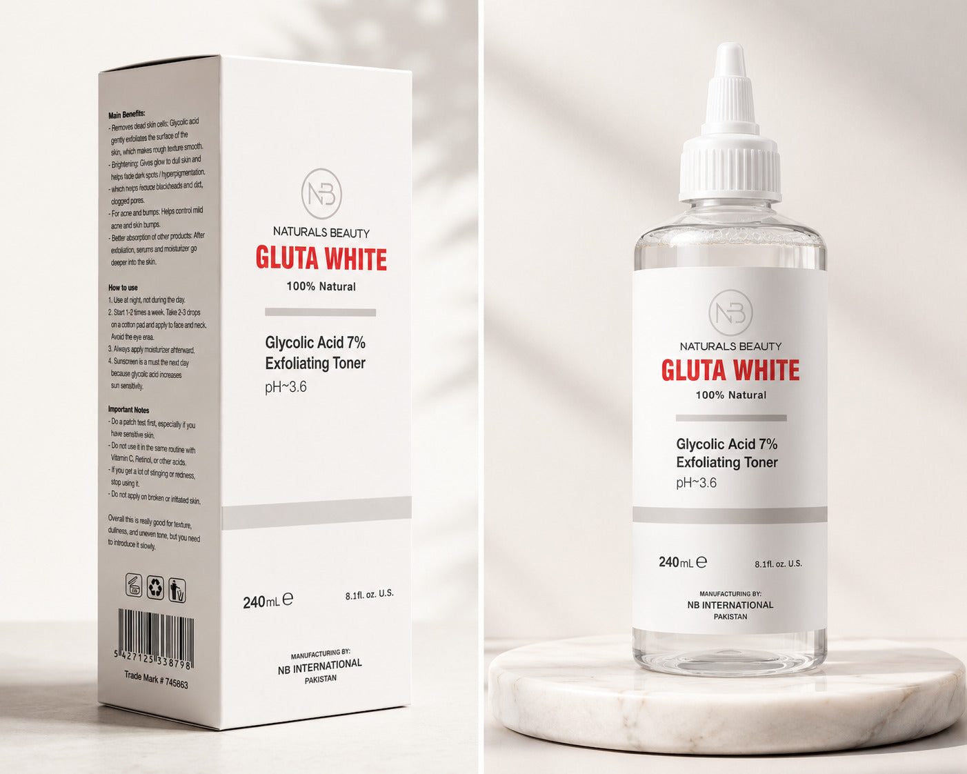 Glycolic Acid 7% Exfoliating Toner